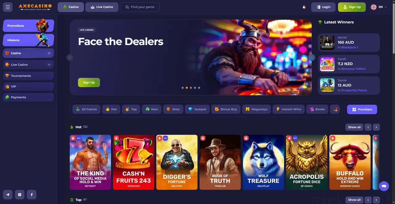 Axe Casino Casino